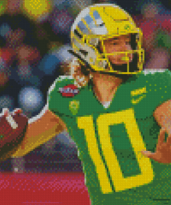 Oregon Ducks Football Player Diamond Painting