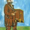 Organ Grinder Pirosmani 5D Diamond Painting