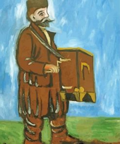 Organ Grinder Pirosmani 5D Diamond Painting