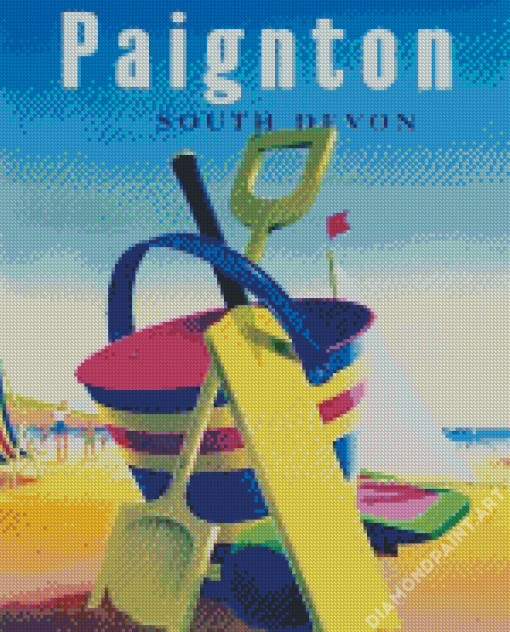 Paignton Poster 5D Diamond Painting