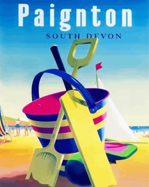 Paignton Poster 5D Diamond Painting