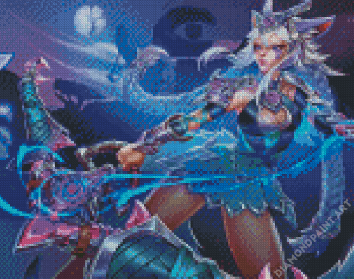 Paladins Girl Character 5D Diamond Painting