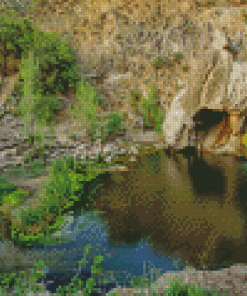 Paradise Falls Diamond Painting