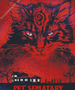 Pet Sematary Movie Poster Diamond Painting