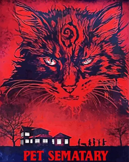 Pet Sematary Movie Poster Diamond Painting