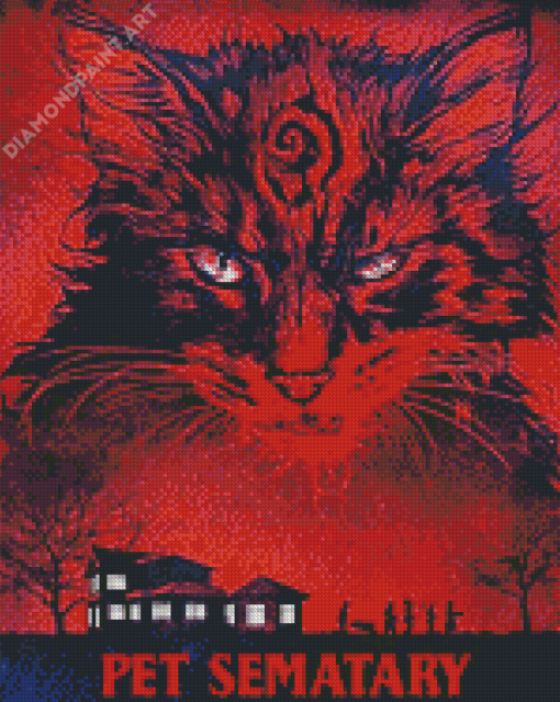 Pet Sematary Movie Poster Diamond Painting