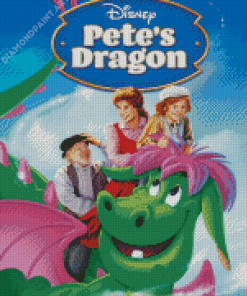 Petes Dragon Poster 5D Diamond Painting