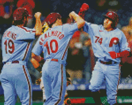 Philadelphia Phillies Players Diamond Painting