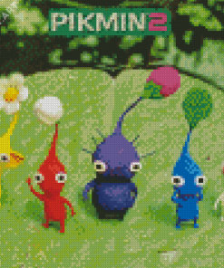 Pikmin Poster Diamond Painting