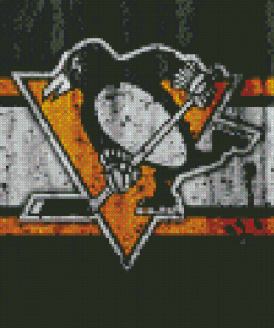 Pittsburgh Penguins Logo Diamond Painting