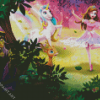 Princess And Unicorn Dancing Diamond Painting