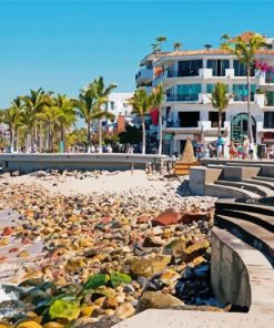 Puerto Vallarta Malecon Puerto Vallarta Diamond Painting