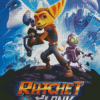 Ratchet And Clank Game Poster Diamond Painting