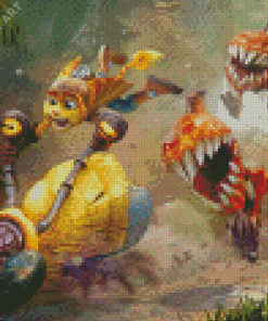 Ratchet And Clank Video Game Serie Diamond Painting