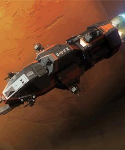 Rocinante Spaceship Diamond Painting