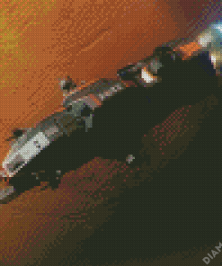 Rocinante Spaceship Diamond Painting