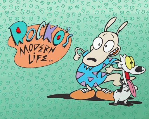 Rockos Modern Life Diamond Painting