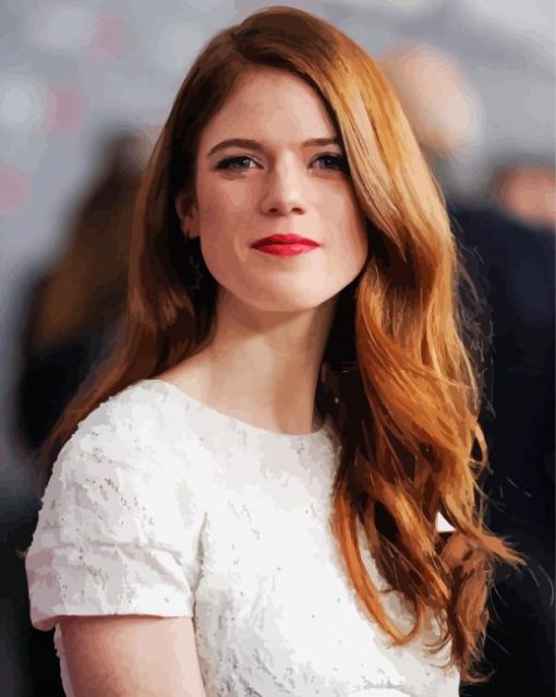 Rose Leslie Actress Diamond Painting