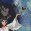 Rukia Kuchiki Diamond Painting