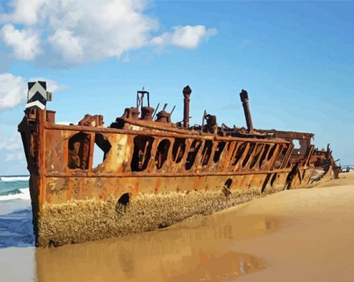 Rusty Wrack Diamond Painting