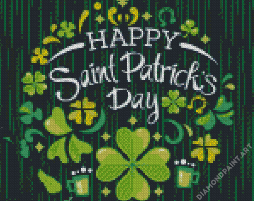 Saint Patrick Day Diamond Painting