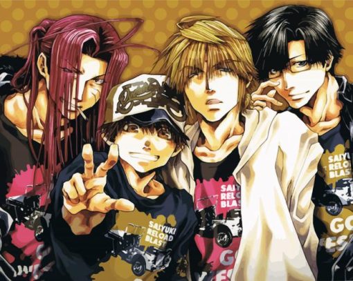 Saiyuki Anime Diamond Painting