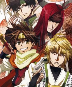 Saiyuki Anime Characters Diamond Painting