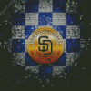 San Diego Padres Logo 5D Diamond Painting