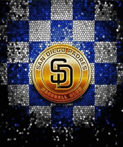 San Diego Padres Logo 5D Diamond Painting