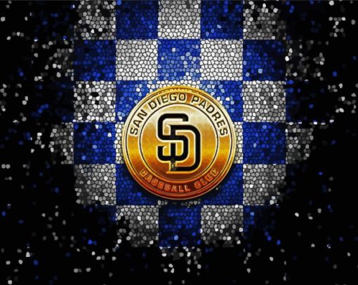 San Diego Padres Logo 5D Diamond Painting