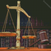 Scales Of Justice Diamond Painting