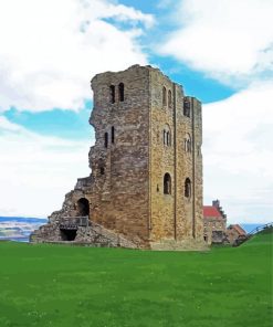 Scarborough Castle Diamond painting