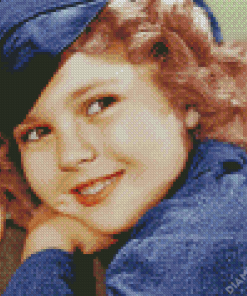 Little Shirley Temple Diamond Painting