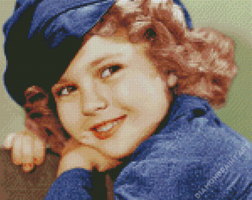 Little Shirley Temple Diamond Painting