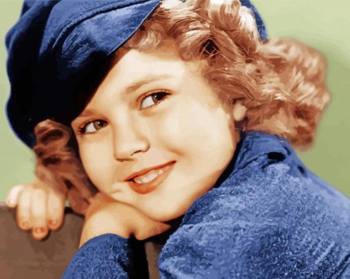 Little Shirley Temple Diamond Painting