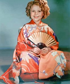 Shirley Temple Asian Mood Diamond Painting