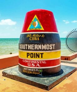 Southernmost Point Of The Continental U Diamond Painting