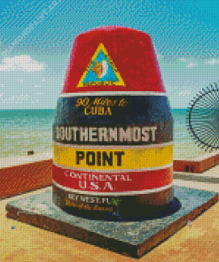 Southernmost Point Of The Continental U Diamond Painting