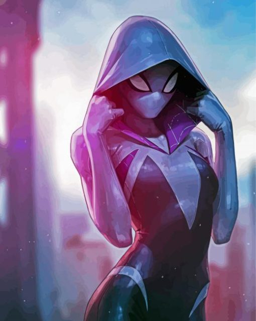 Spider Gwen Art Diamond Painting