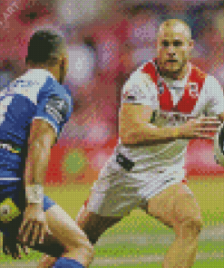 St George Illawarra Dragons Player Diamond Painting