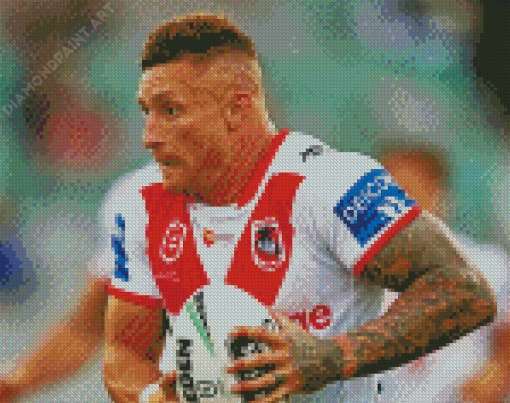 St George Illawarra Player Diamond Painting