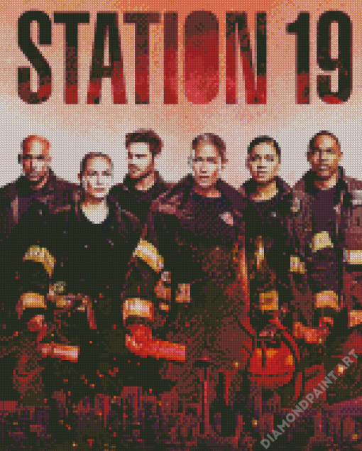 Station 19 Poster Diamond Painting