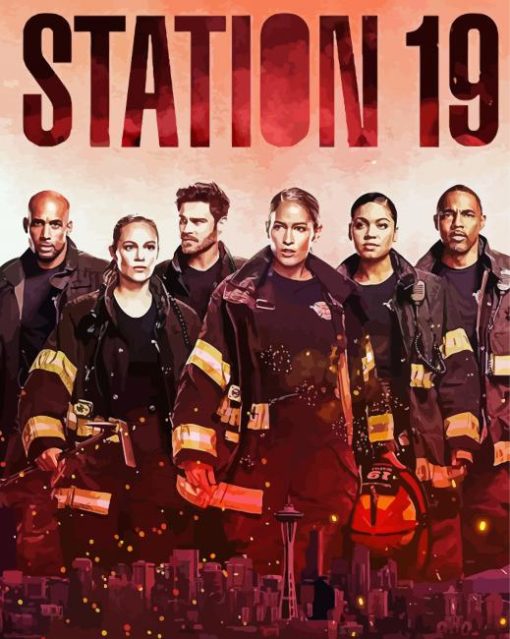 Station 19 Poster Diamond Painting