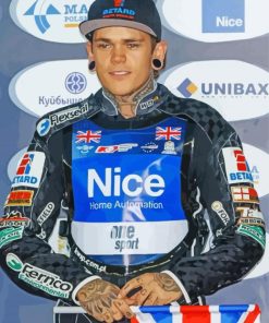 Tai Woffinden Speedway Rider Diamond Painting