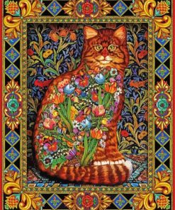 Tapestry Cat 5D Diamond Painting