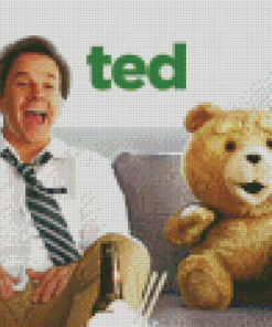 Ted The Movie Poster Diamond Painting