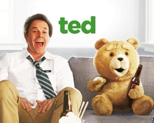 Ted The Movie Poster Diamond Painting