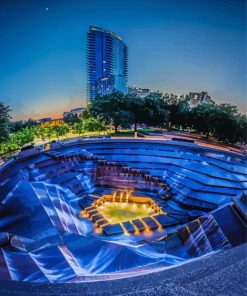 Texas Fort Worth City Diamond Painting