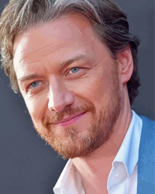 The Actor James Mcavoy Diamond Painting