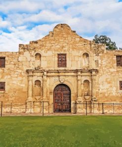 The Alamo San Antonio City Diamond Painting